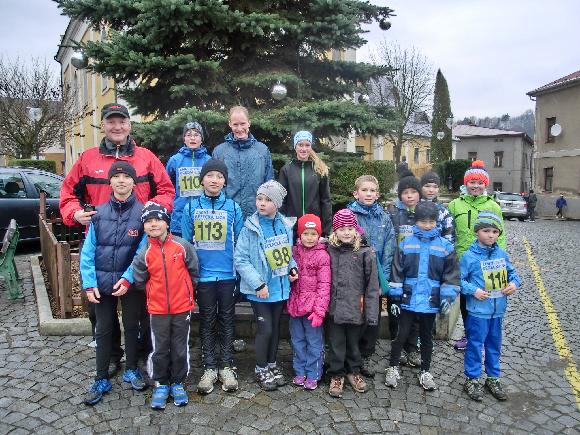 1. závod Mikulášský běh 2013